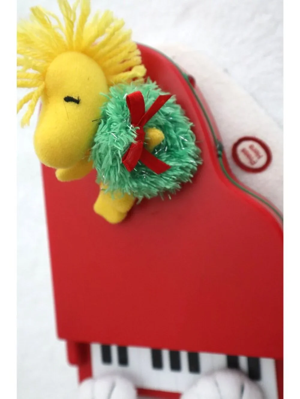 NWT Hallmark Swingin Snoopy Piano Woodstock Christmas Musical TESTED Plush